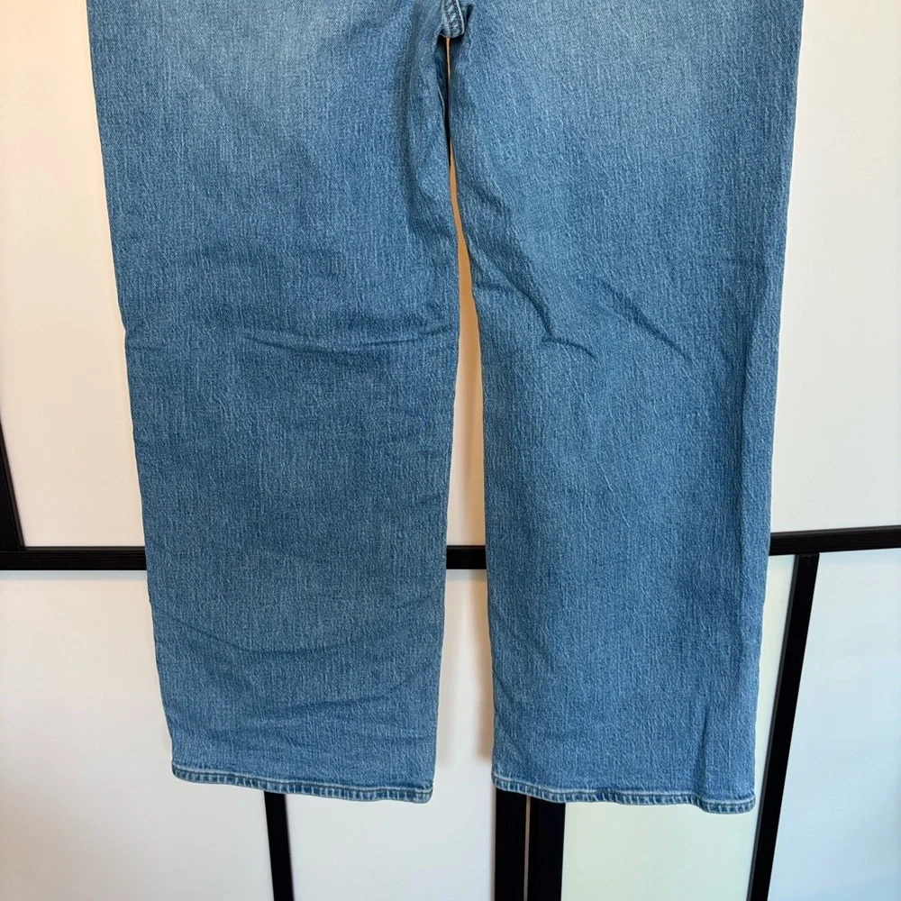 J CREW Slim Wide leg denim jeans high rise. Size 30 preppy‎ classic